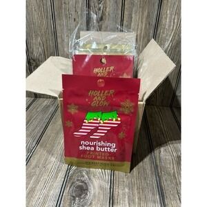 Case of 24 Holler and Glow Foot Masks Christmas Stocking Stuffers
